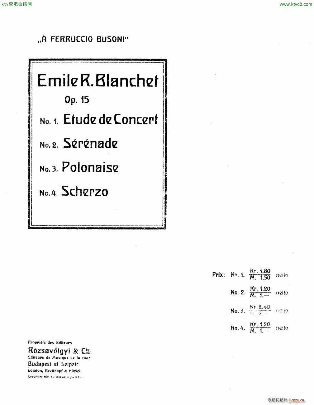 Blanchet Op 15 no 4 Scherzo()3