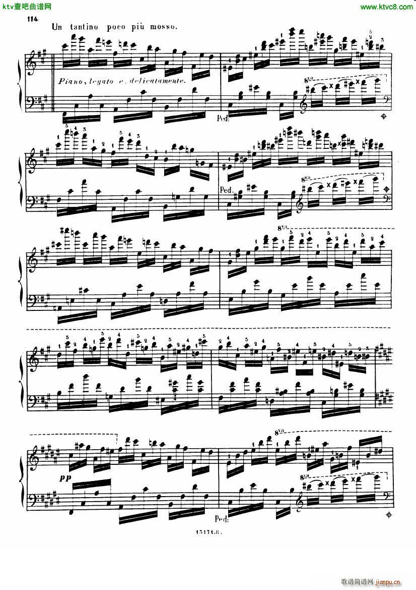 Alkan op 39 12 Etudes in Minor Keys no 10(钢琴谱)23