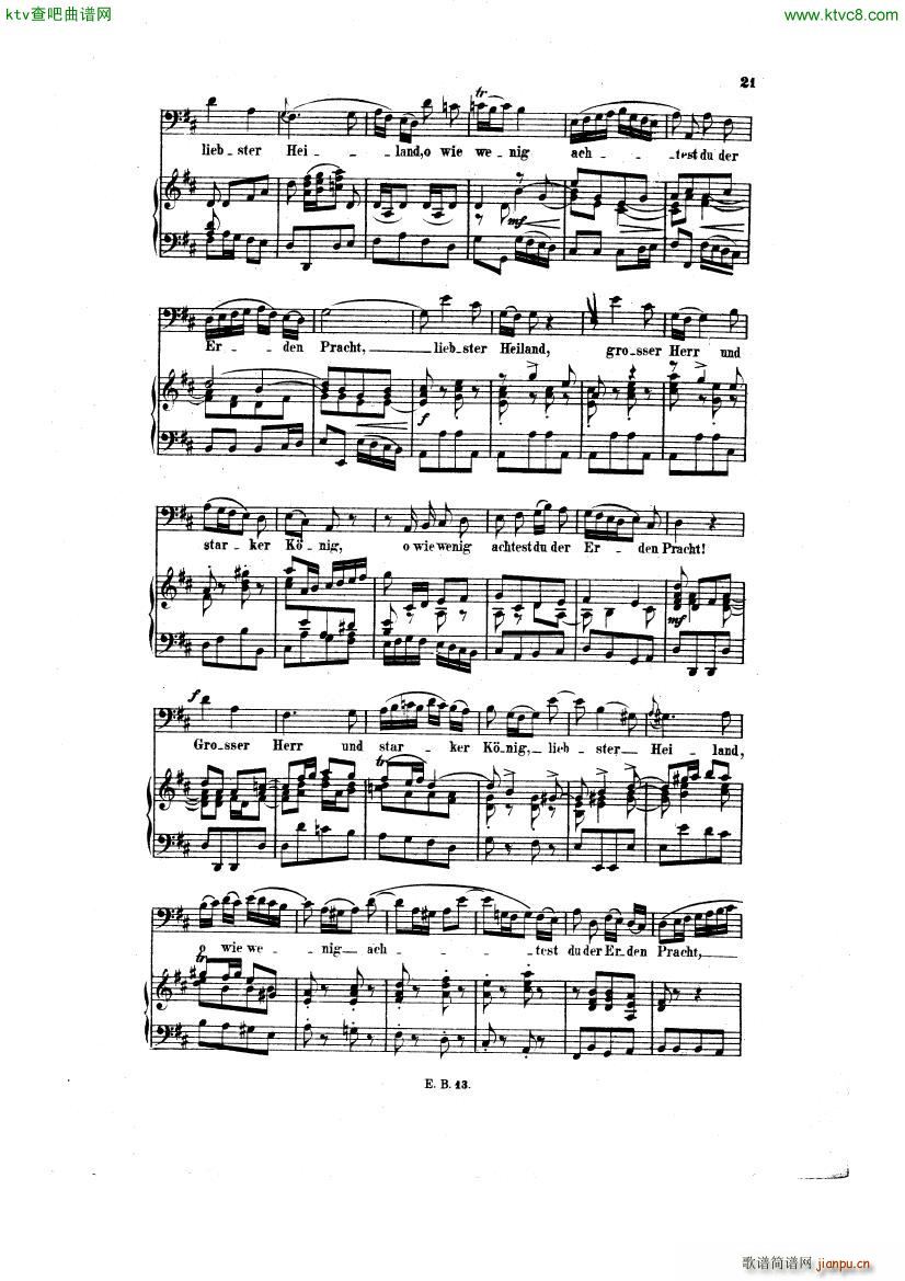Bach JS BWV 248 Christmas Oratorio No 2 9()5