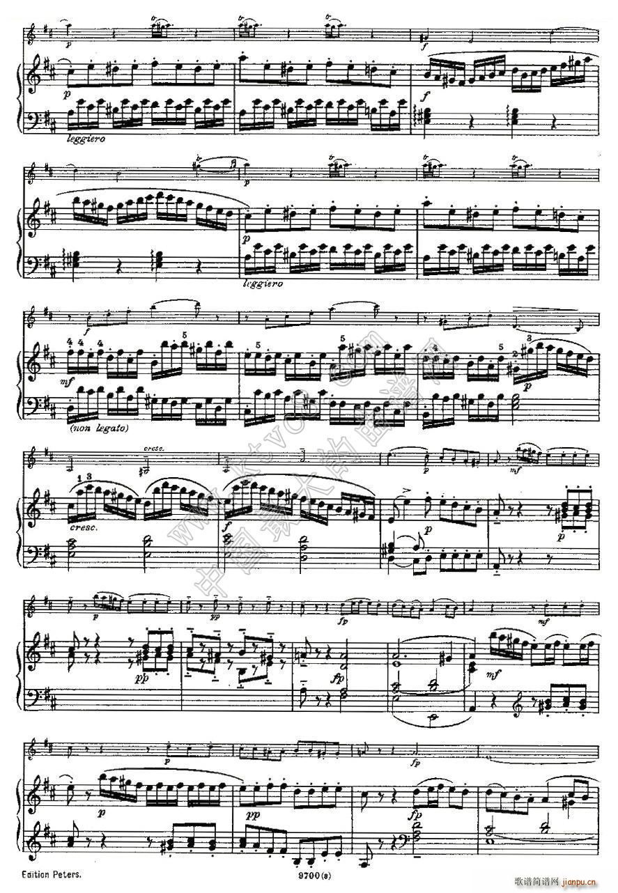 Mozart Violin Sonata No 3 KV 306 С(С)5