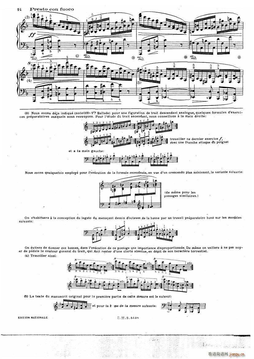 Chopin Cortot 4 Ballades()24
