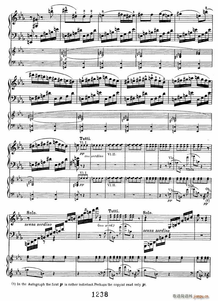 Beethoven op 37 Piano Concerto no 3 2pno red ()5