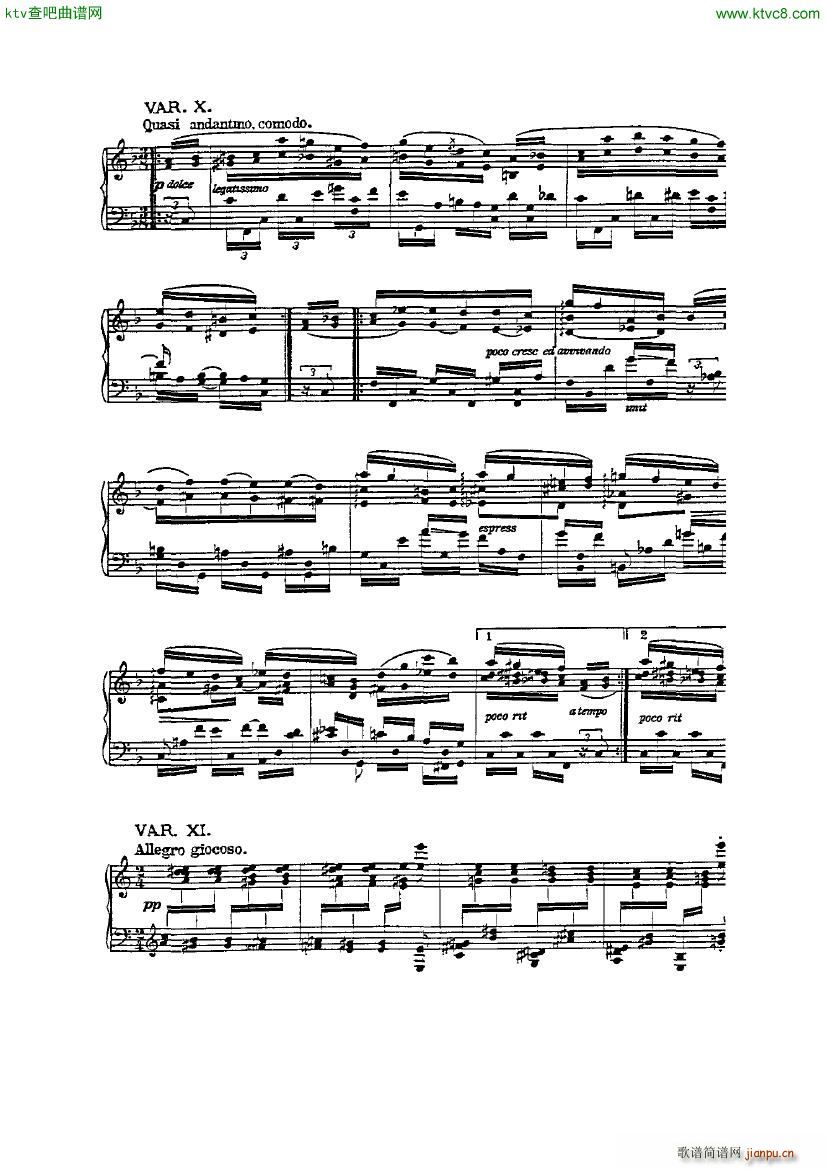 Friedman op 47b Paganini Studien()9