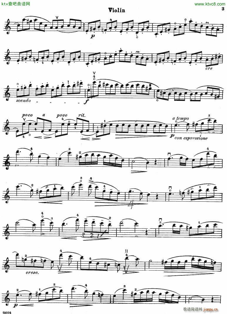 Accolay Jean Baptiste Violin Concerto vl part()3