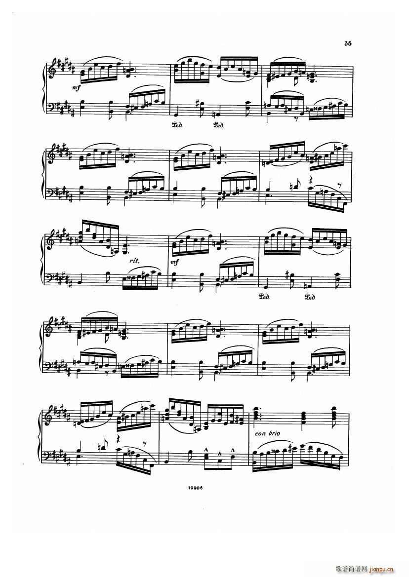 Albeniz op 65 Etudes no 1 7()35