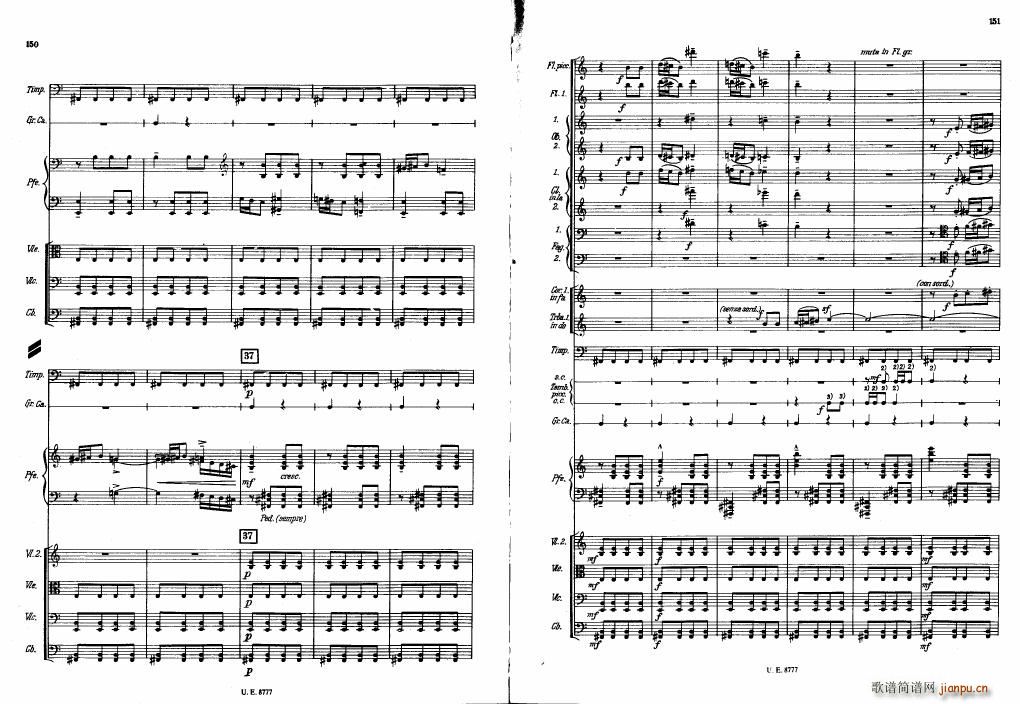 Bartok SZ 83 Piano Concerto No1 Full Score ()34