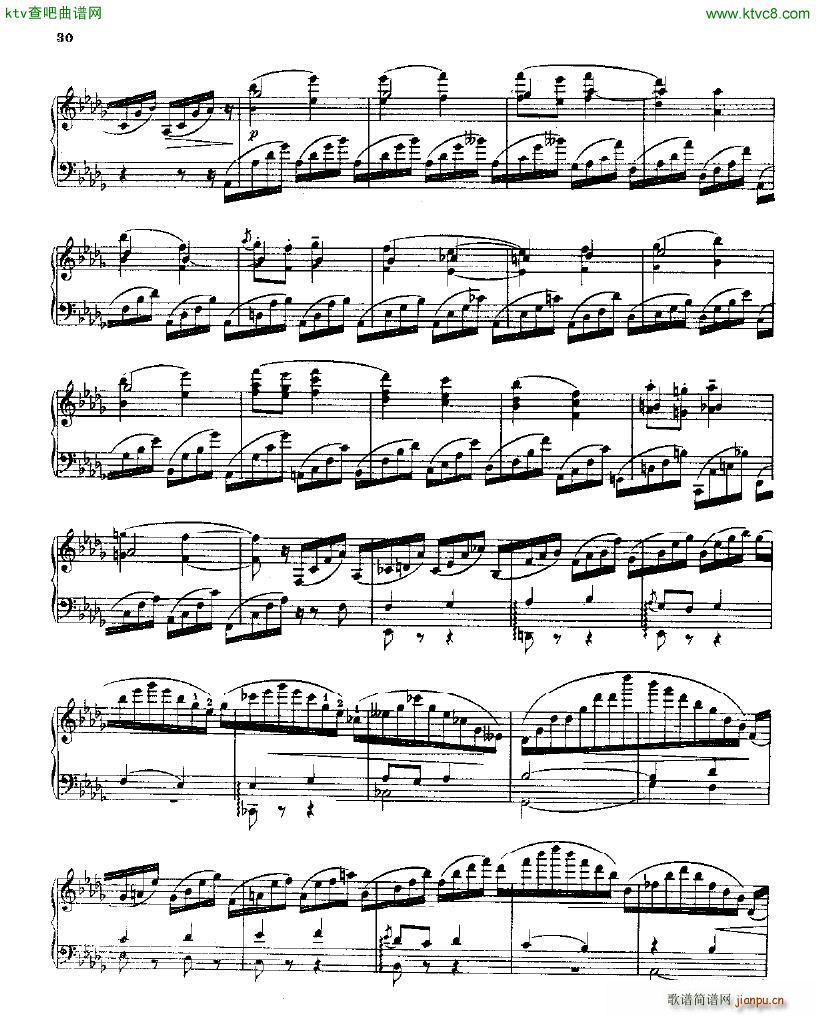 Balakirev Piano Sonata In B Flat Minor()29