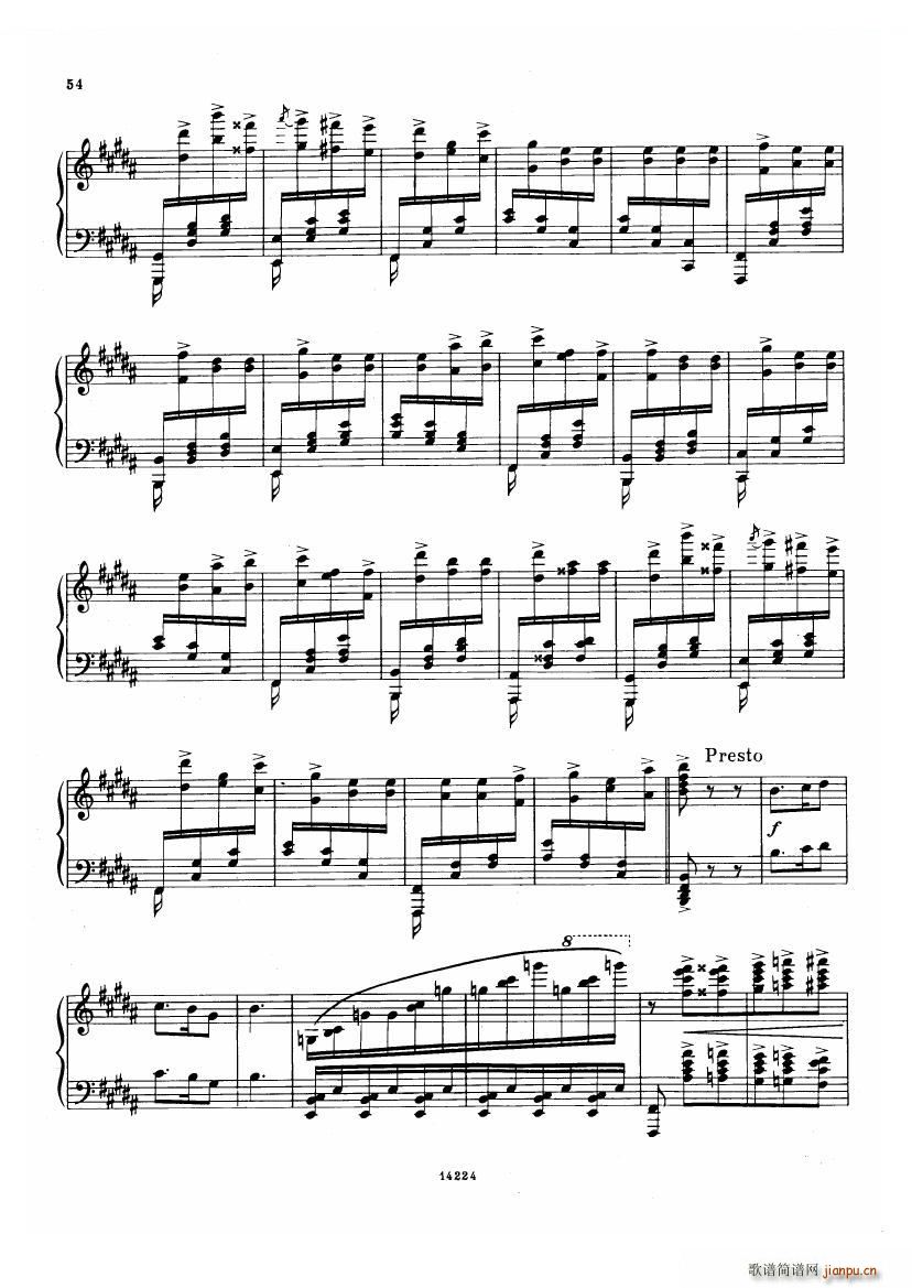 Balakirev Scherzo No 1 Scherzo No 1(ʮּ)17
