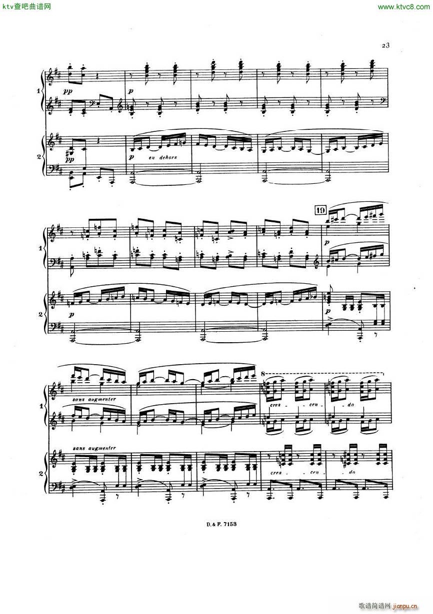 busser debussy Petite Suite 2P()23