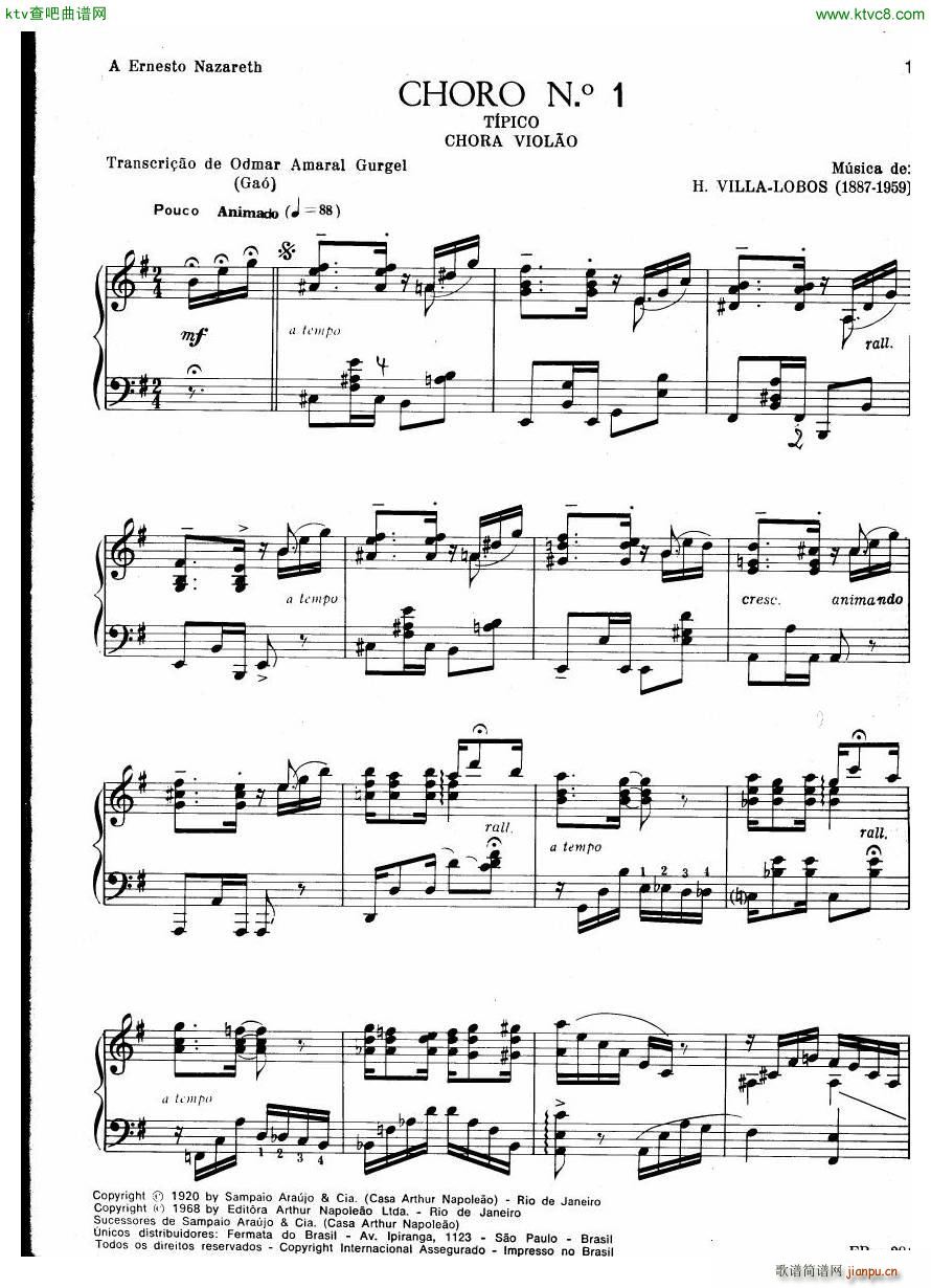 Centenrio do Choro Vol 1 20 Choros Para Piano()11