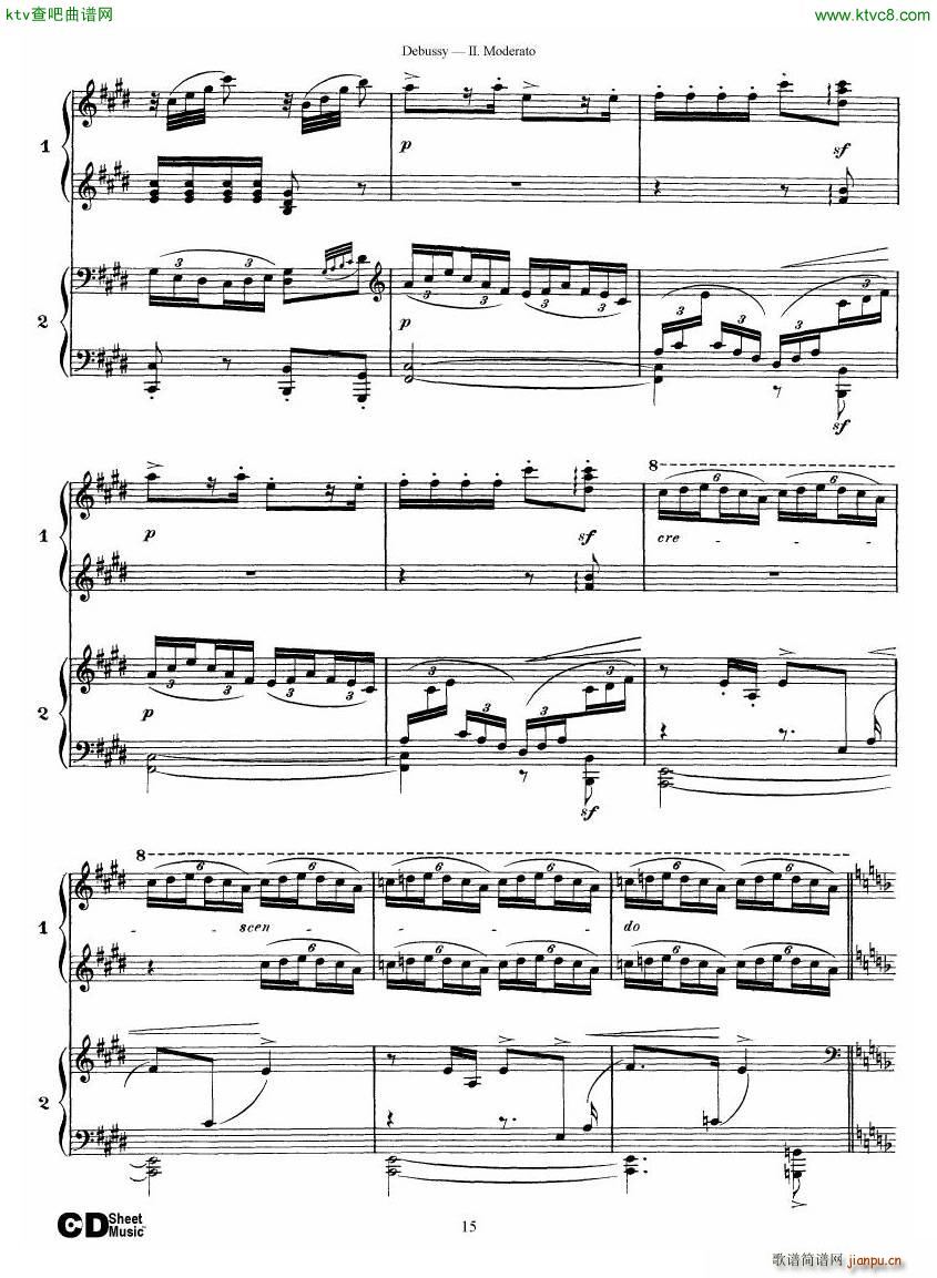 Debussy Printemps II()15