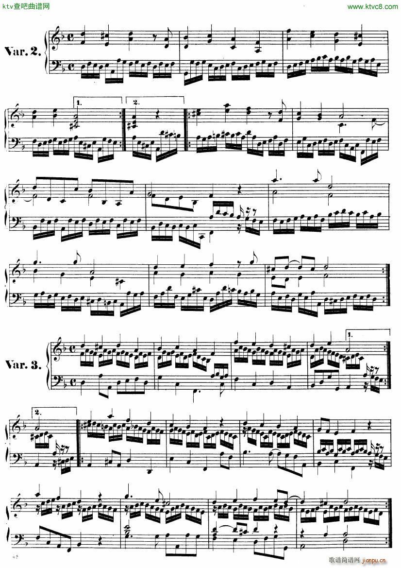 Handel Suite in D minor G112 117()8