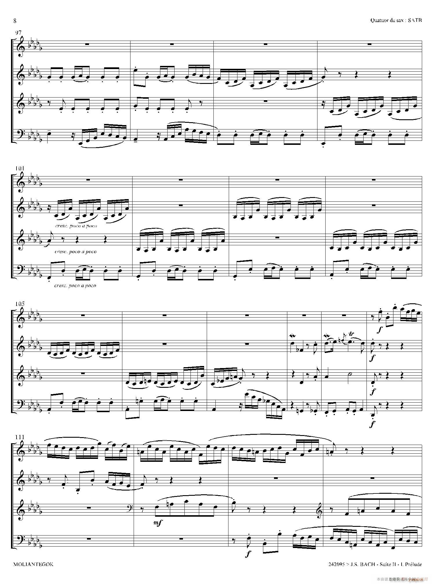 Suite anglaise No 2 BWV 807 ֮ ǰ ()7