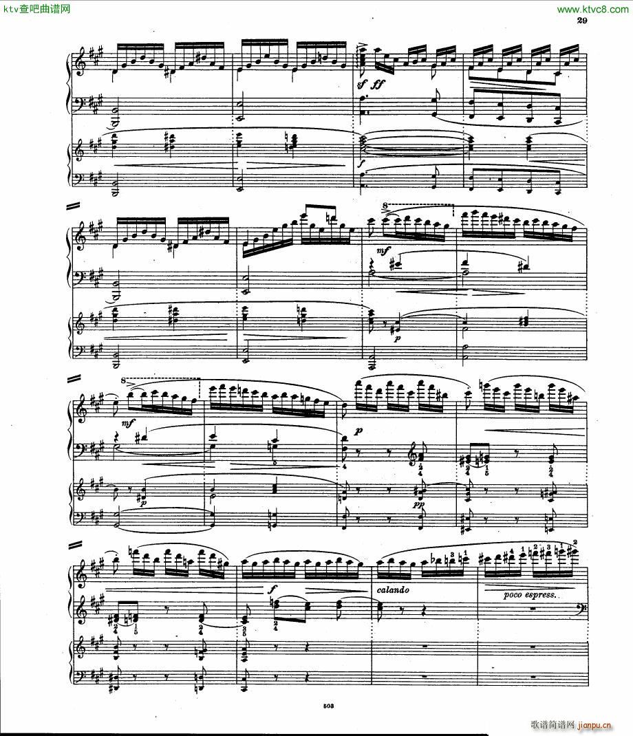 Hummel op 56 Rondo brillant pno orch()28