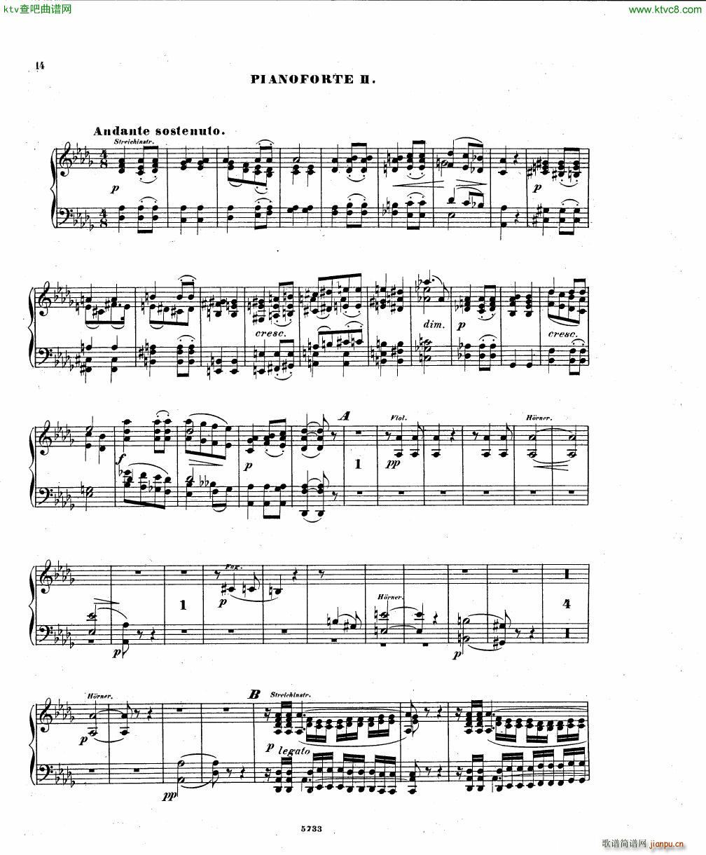 Fuchs Piano concerto Op 27 II()13