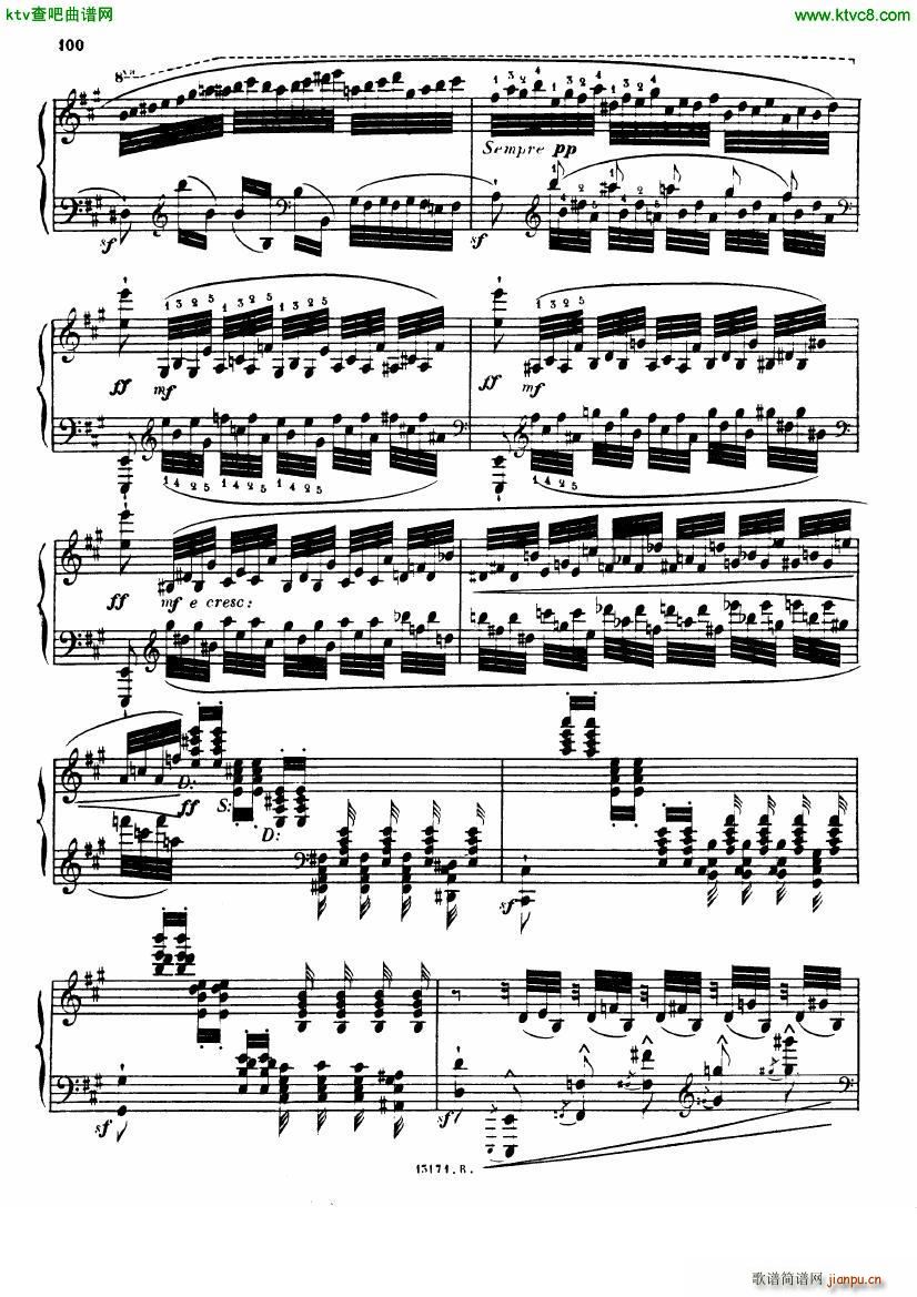 Alkan op 39 12 Etudes in Minor Keys no 10()9