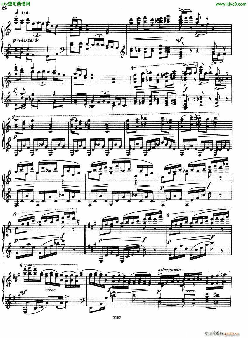 Glazunov Theme et Variations Op 72()22