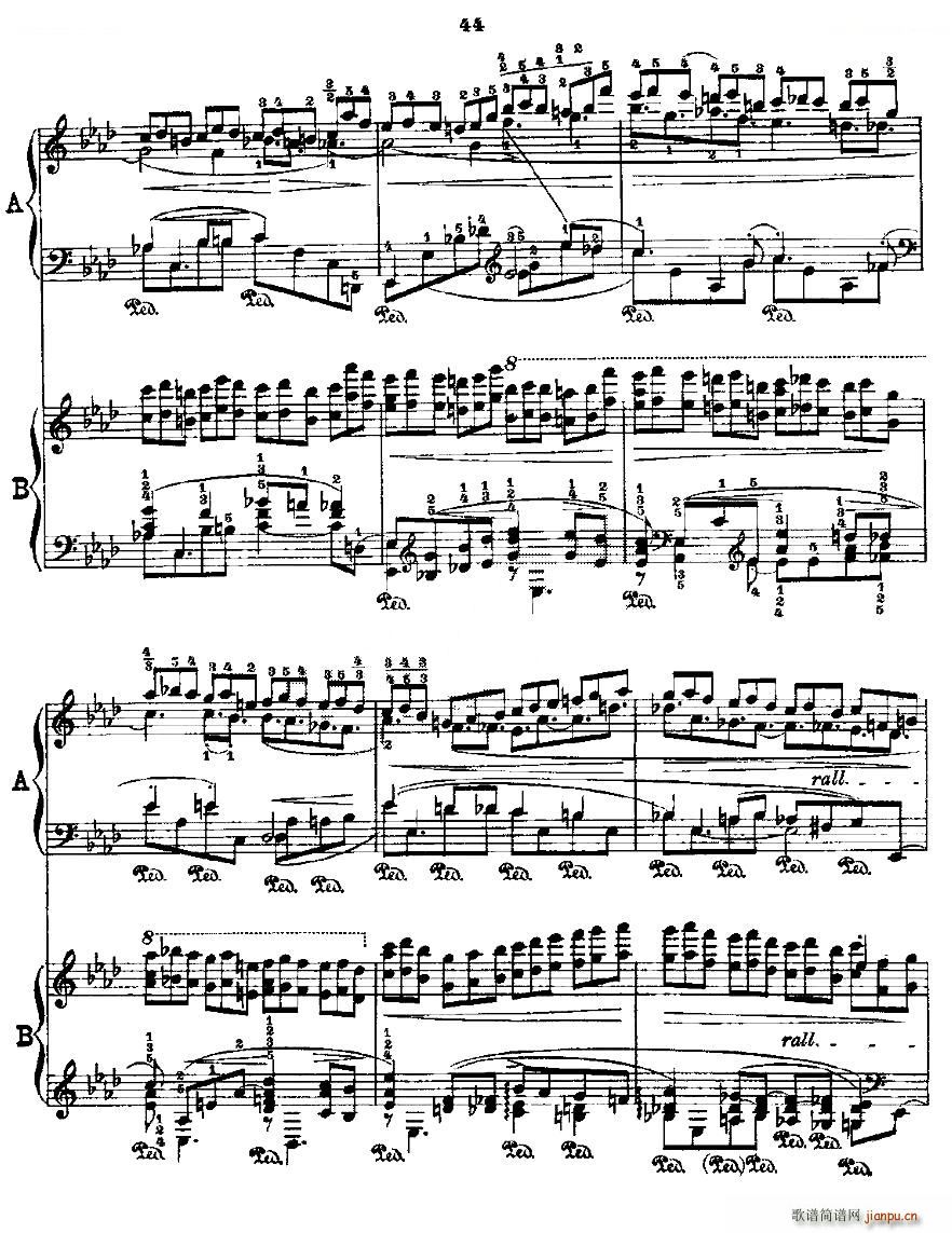Ф ϰ Fr Chopin Op 25 No2 3()6