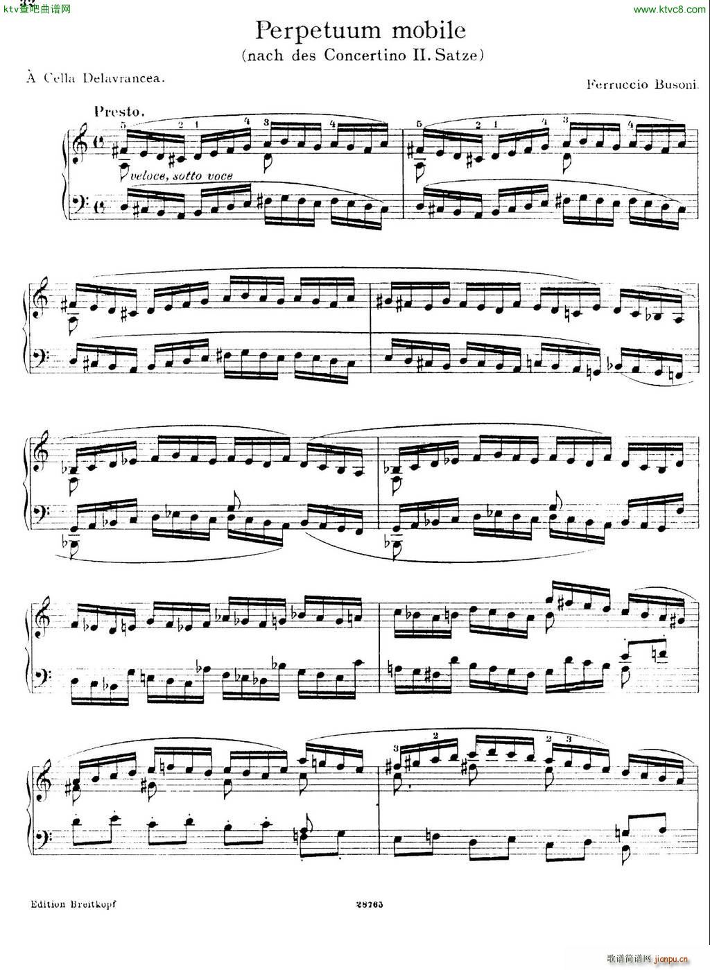 Busoni Etudes 3()1