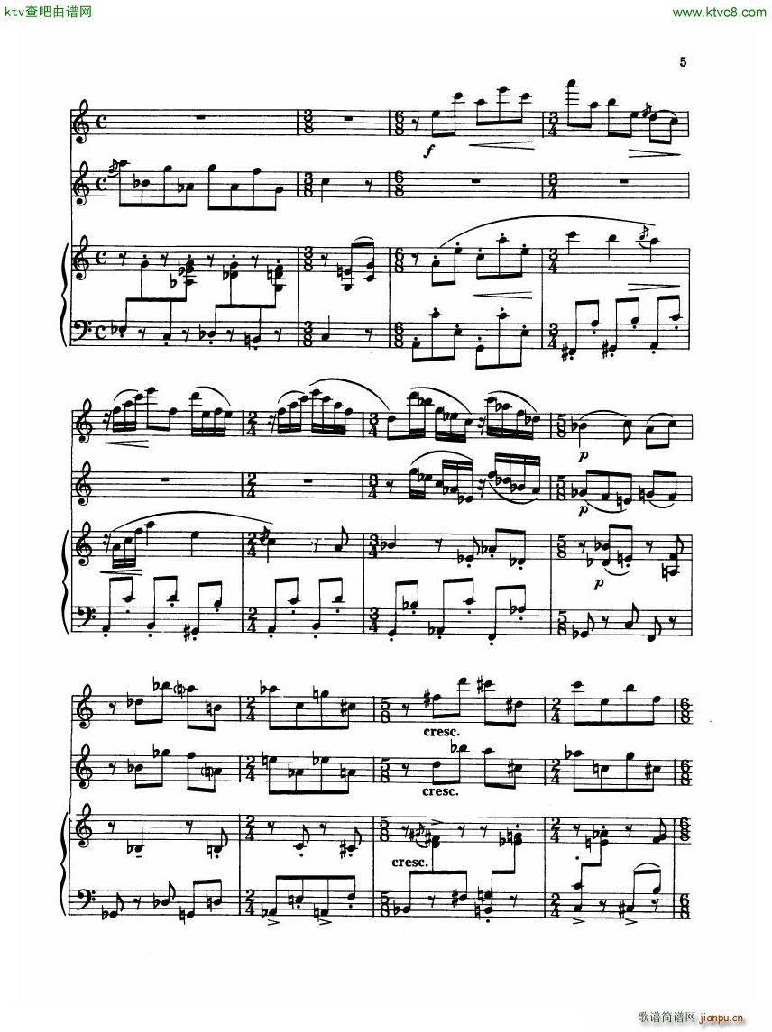 Madeleine Dring Trio For Flute Oboe And Piano()13