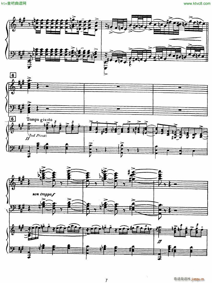Rhapsody in Blue in Bb major Duet()6