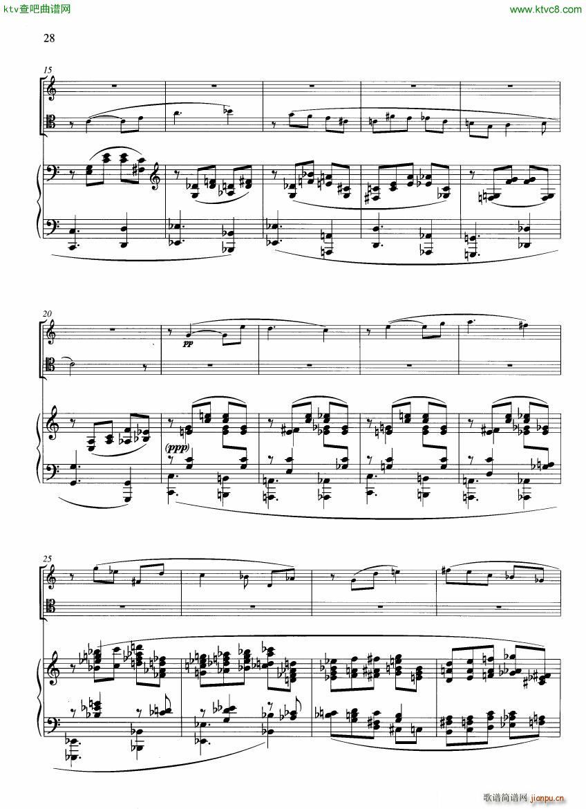 Francaix Trio for oboe bassoon and piano ()1