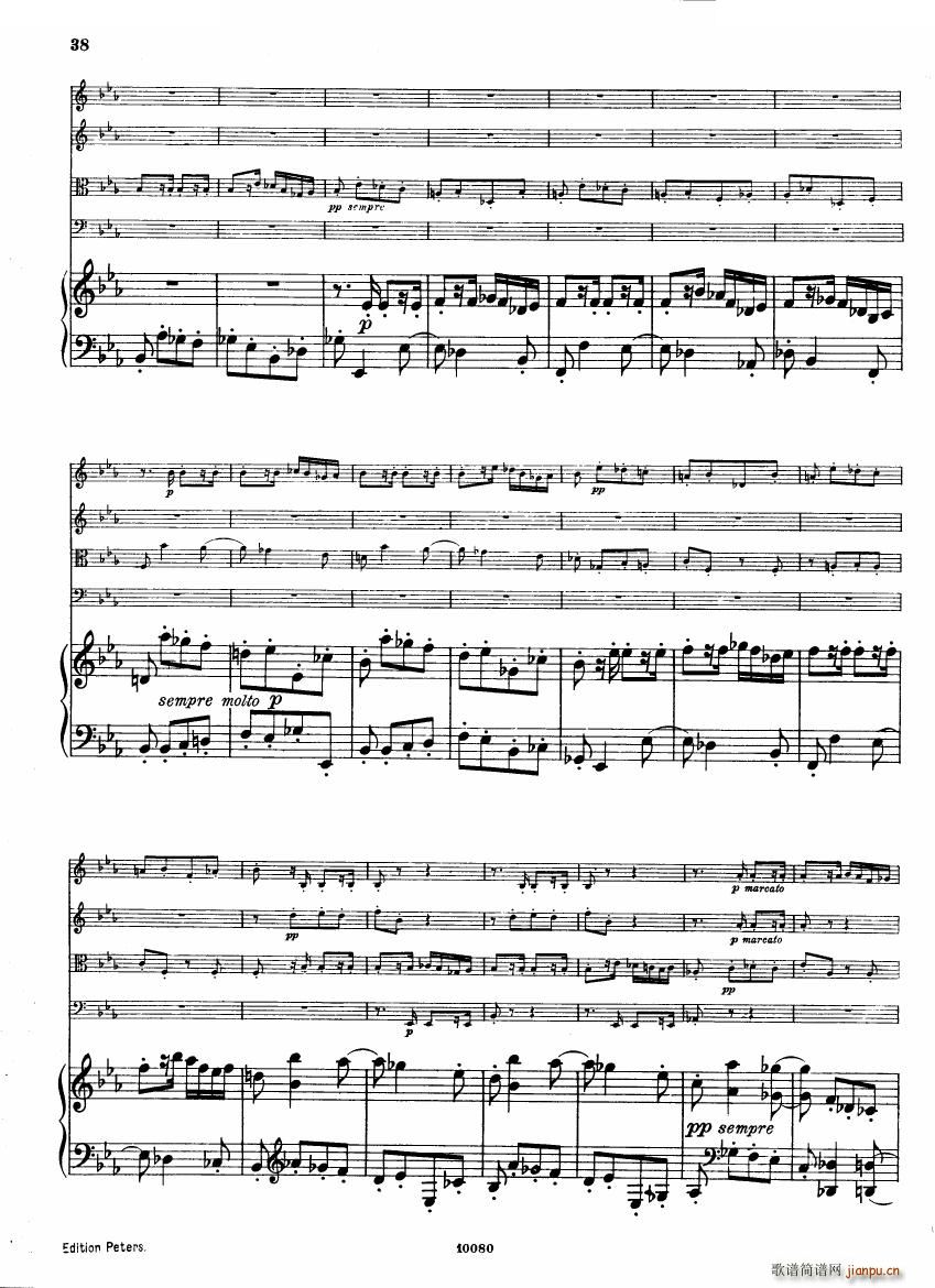 Brahms op 34 Piano Quintet f minor score һ()37