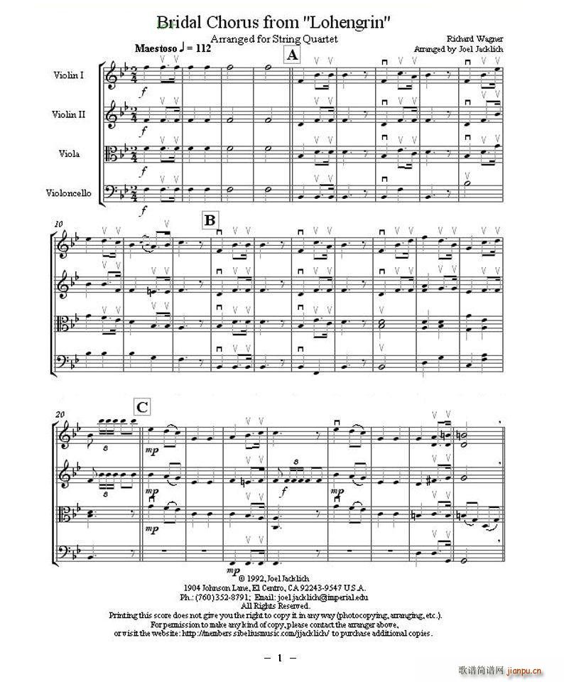 Bridal Chorus from(ʮּ)1