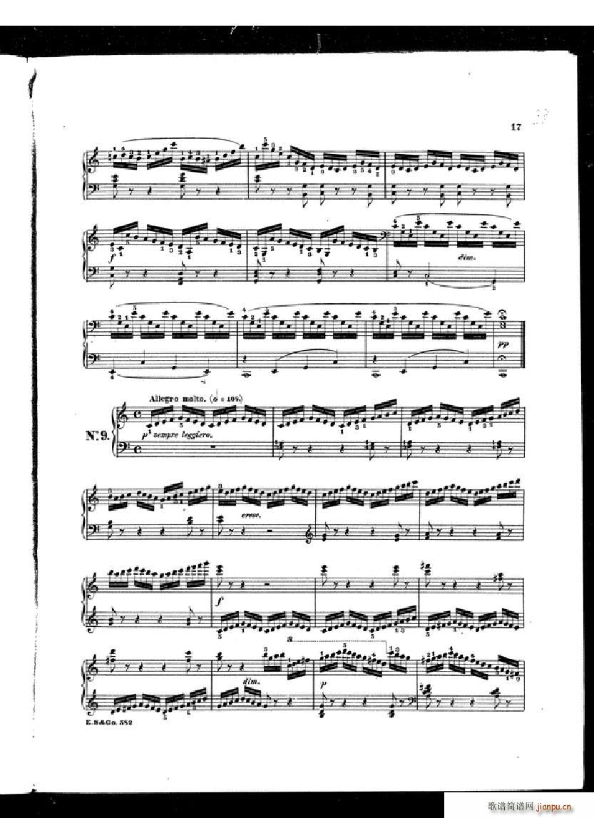 Czerny School of Velocity book 1 Op 299()15