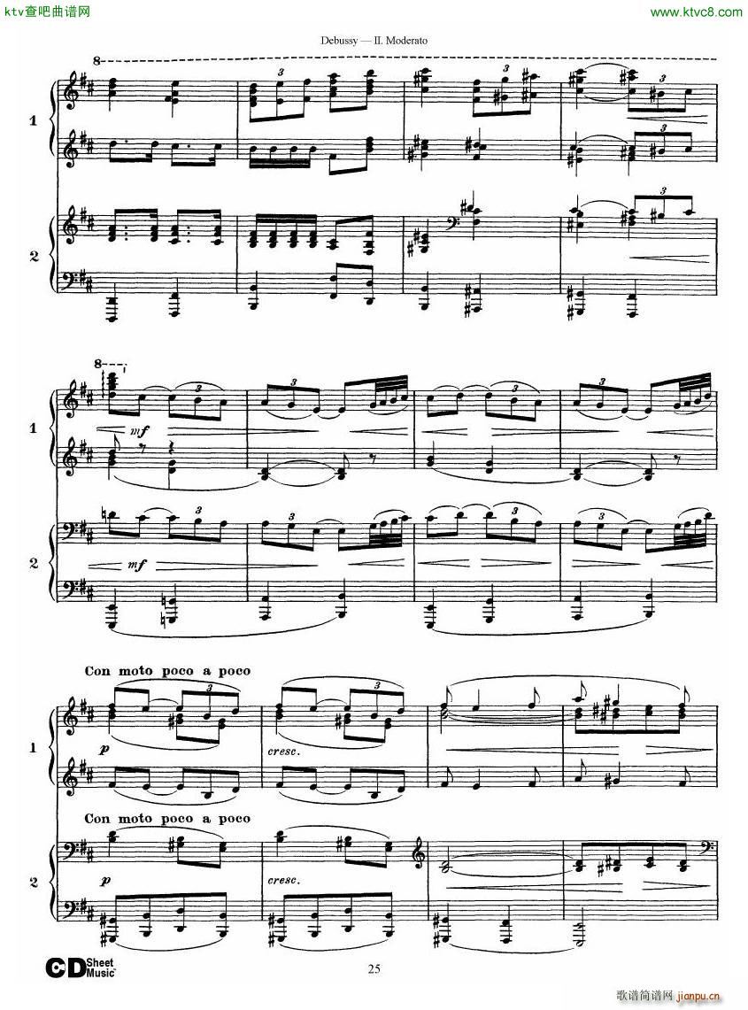 Debussy Printemps II()25
