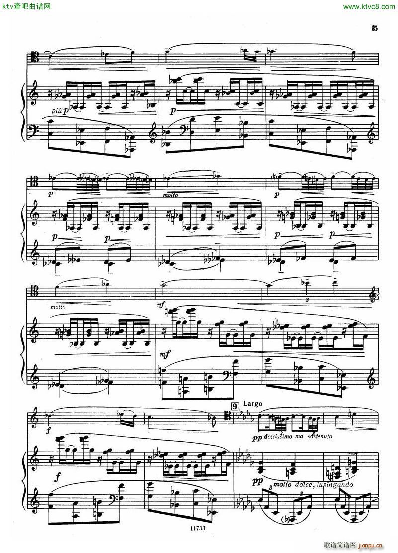 Debussy Sonata for Cello and Piano()14