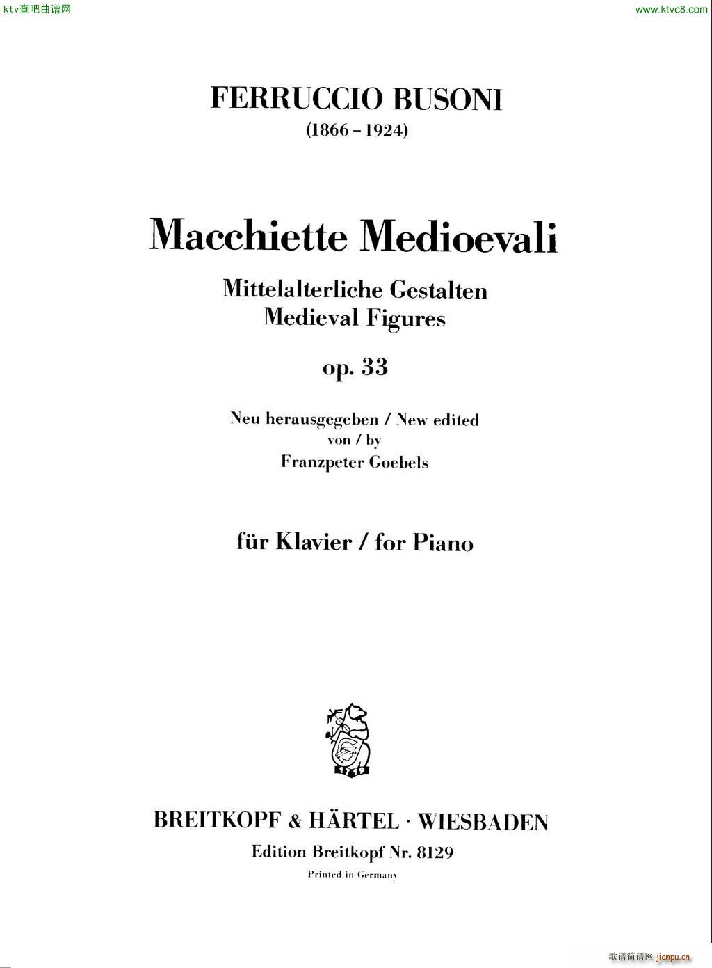 Medieval Figures op 33()1