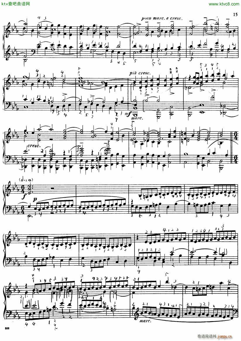 Bach JS BWV 552 Prelude and Fugue in Eb arr Busoni()15