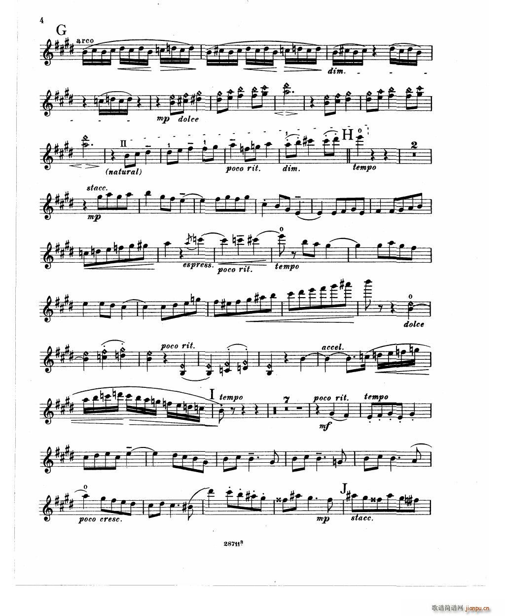 Bowen Humoresque for violin and piano()20