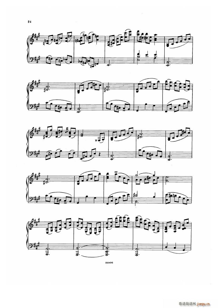 Albeniz op 65 Etudes no 1 7()24
