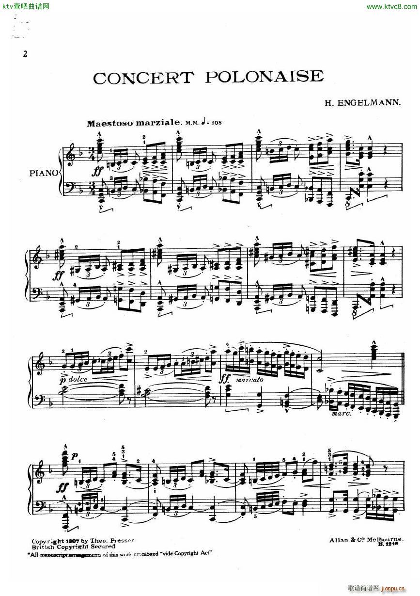 Engelmann Concert Polonaise()1