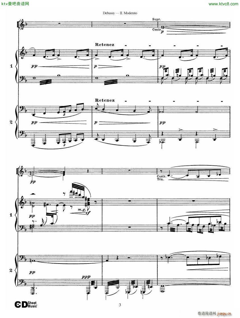 Debussy Printemps II()3