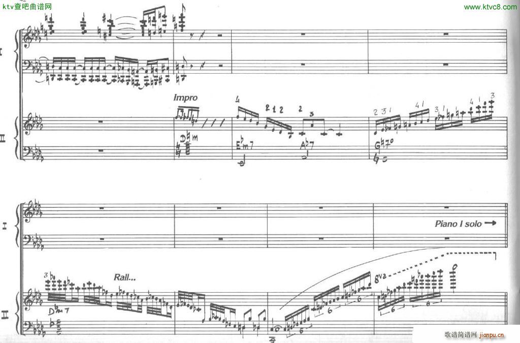 Bolling Sonata for Two Pianist no 2 Part2()13