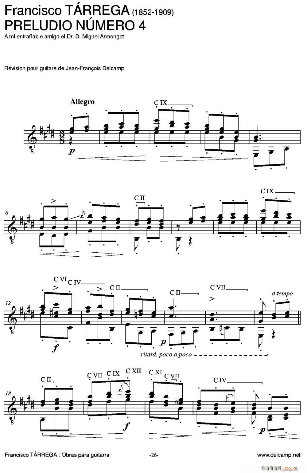 PRELUDIO NUMERO 4 ŵ伪()1