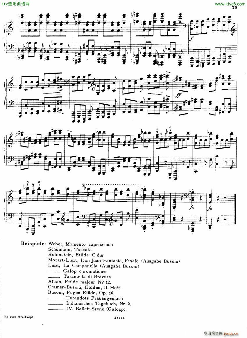 Busoni Etudes 2()11