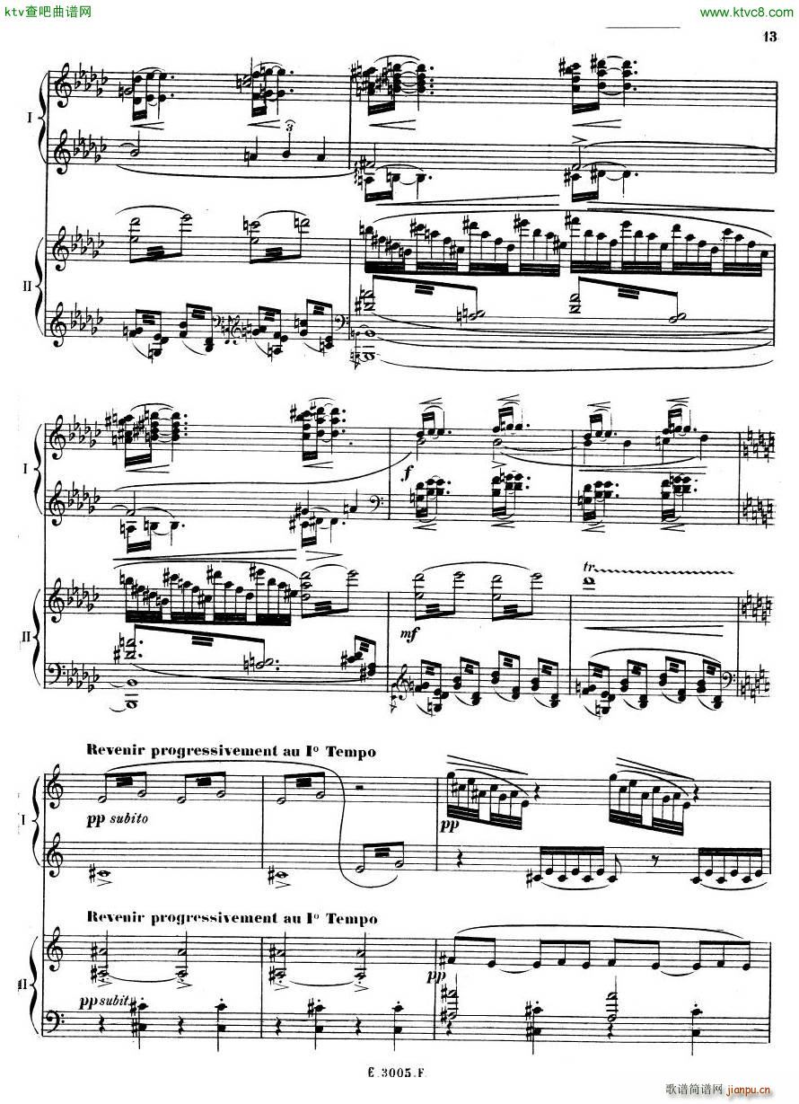 Debussy Ravel 3 Nocturnes 2pno()44