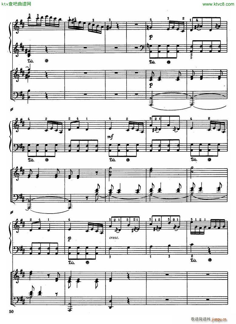 Haydn Piano Concerto in D Major 2pf()48
