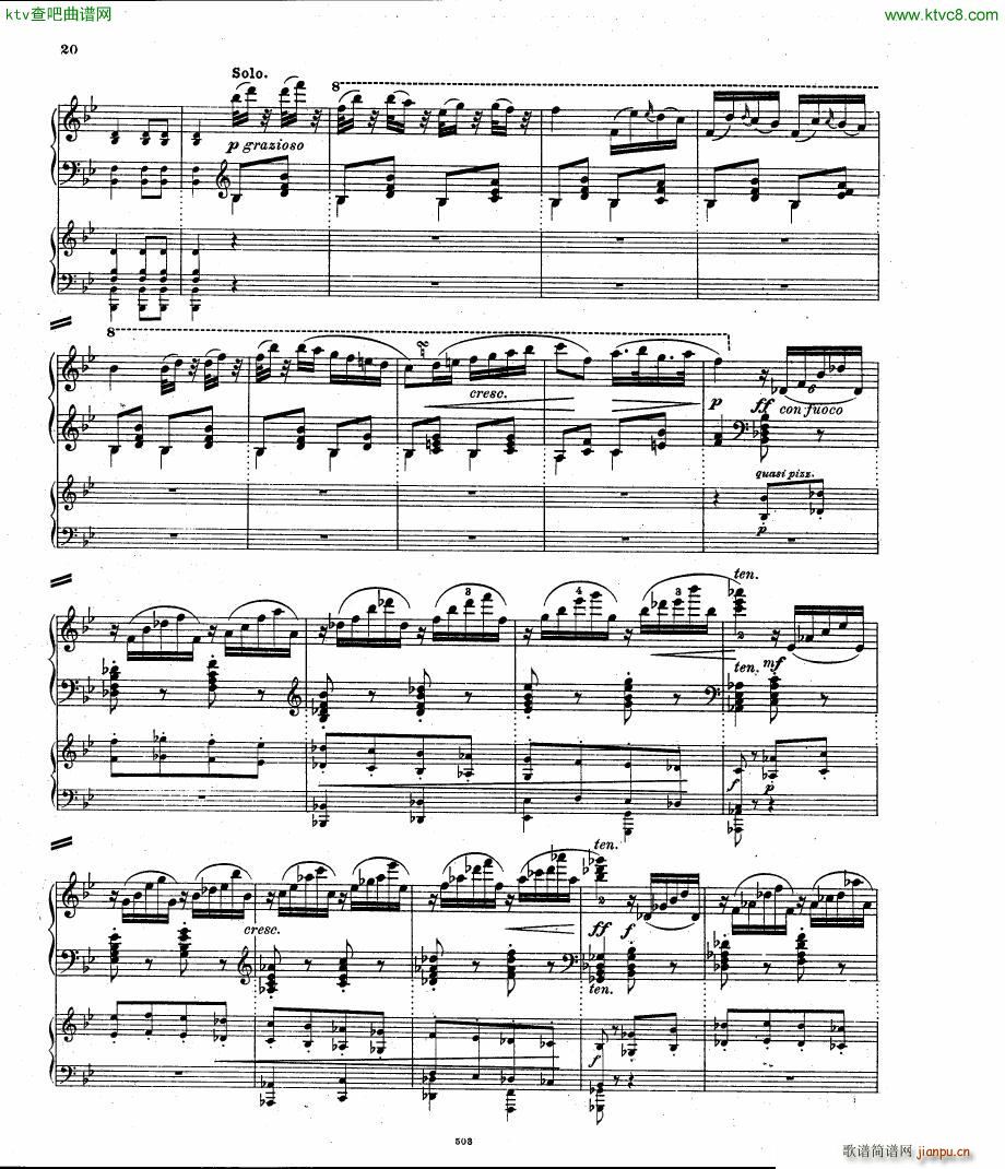 Hummel op 56 Rondo brillant pno orch()19