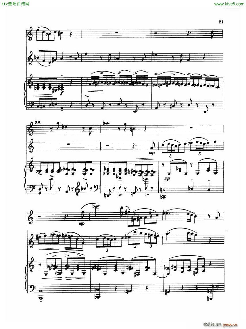 Madeleine Dring Trio For Flute Oboe And Piano()31