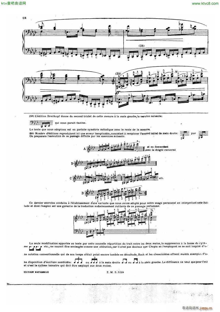 Chopin Cortot 4 Ballades ()27