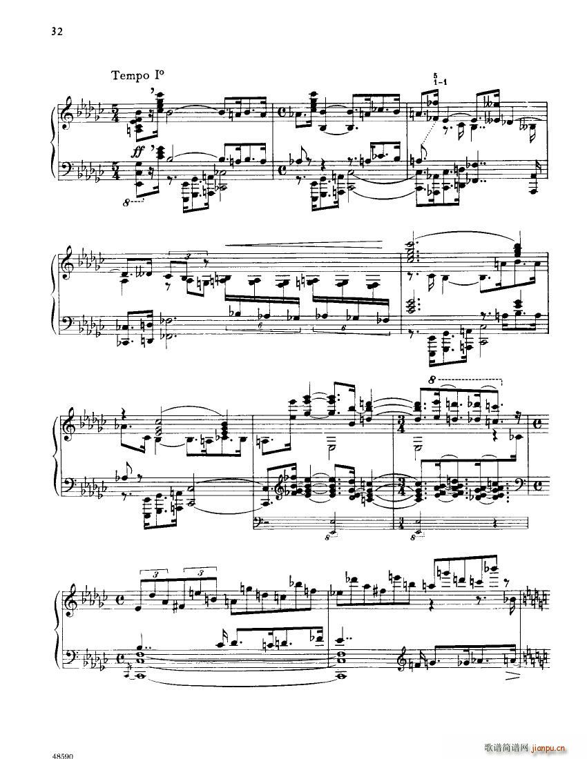Barber op 26 Piano Sonata()10