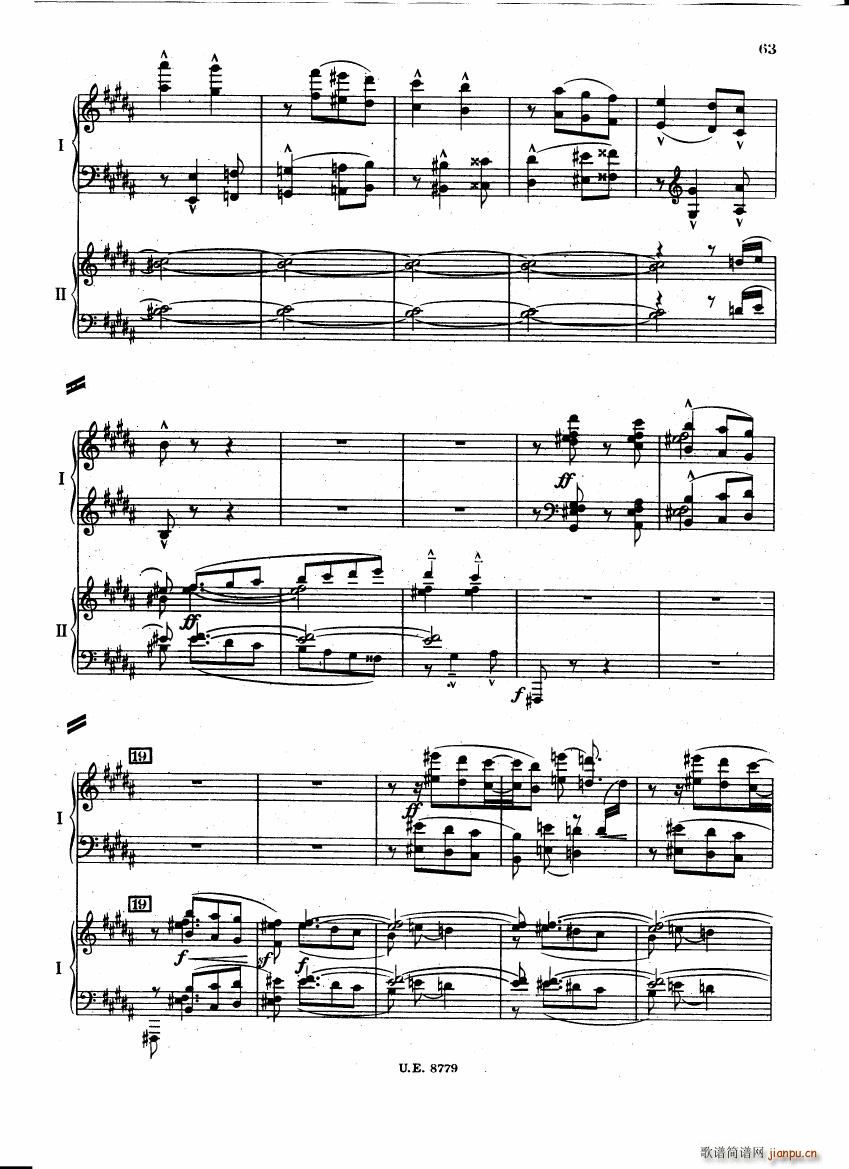 Bartok SZ 83 Piano Concerto 1 2p reduct ()20