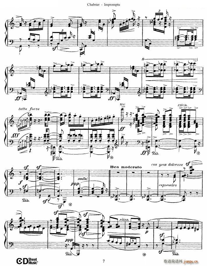 Chabrier Impromptu Impromptu(ʮּ)7