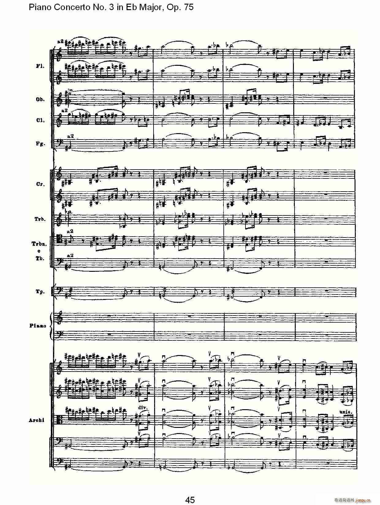 Piano Concerto No.3 in Eb Major, Op.75()15