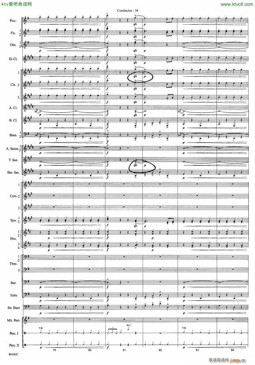 Anderson Sleigh Ride full score()15